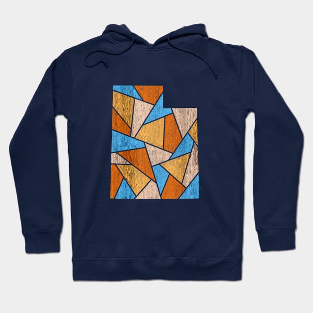 Utah Mosaic - Desert Hike Hoodie by dSyndicate